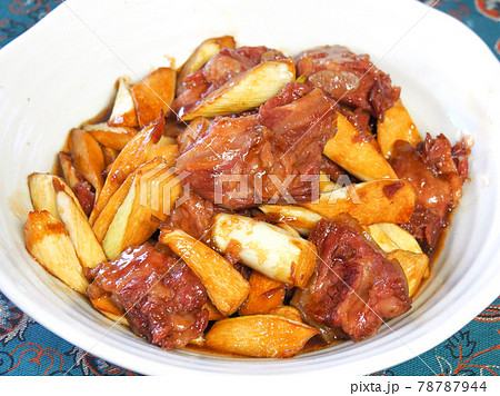 マコモダケと軟骨のとろとろ煮込み 78787944