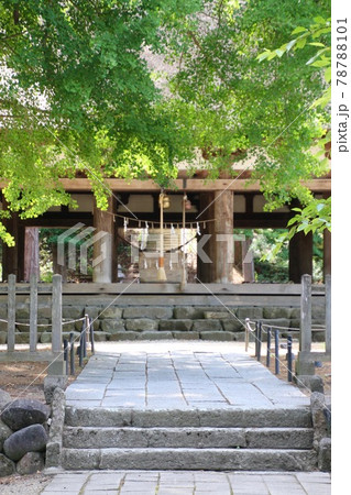 新宮熊野神社・長床(福島県・喜多方市) 新宮熊野神社・長床(福島県・喜多方市) 78788101