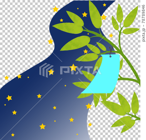 銀河七夕莎莎和條紋藍 78789846