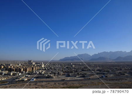 イランのヤズドの沈黙の塔から見た町並み 78790470