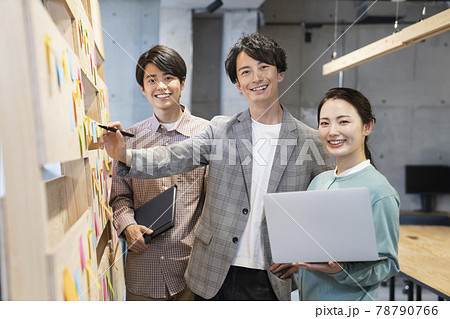 カジュアルビジネス  チーム　イメージ 78790766