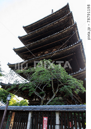 早朝の京都八坂の塔 早朝の京都八坂の塔 78791198