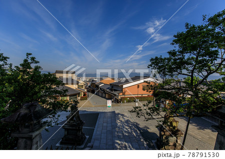 夏の早朝の清水寺 78791530