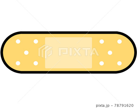 絆創膏のイラスト素材のイラスト素材