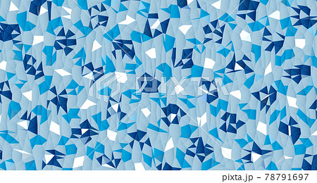 水色と白の幾何学的な抽象的なポリゴンのベクターの背景イラストのイラスト素材
