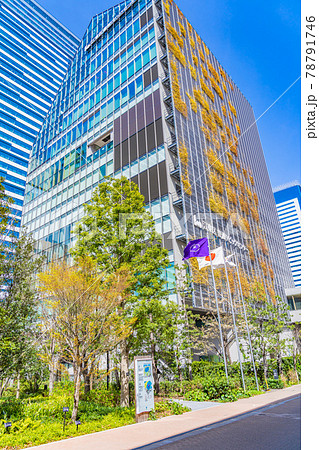 東京の都市風景 豊洲シビックセンター周辺の風景 78791746