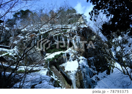山寺の氷柱群 山寺の氷柱群 78793375