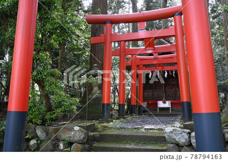 福井県観光地 越前町織田「劔神社」の風景 織田信長の祖先の地を歩く 水木稲荷神社 福井県観光地 越前町織田「劔神社」の風景 織田信長の祖先の地を歩く 水木稲荷神社 78794163