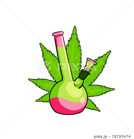 Bong for Smoking tobacco and marijuana. Drug dependence. 78795474