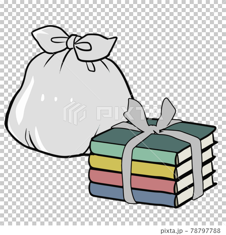 家を綺麗に！ゴミのイラスト 78797788