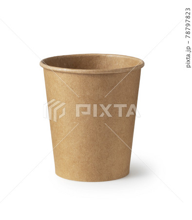 茶色い紙コップ 78797823
