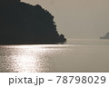 琵琶湖夕景　滋賀県近江八幡市 78798029