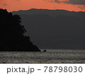 琵琶湖夕景　滋賀県近江八幡市 78798030