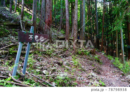 神奈川　不老山　山市場からの登り口 78798938