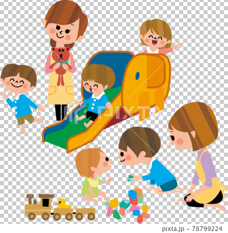 保育老師和幼兒園園長 78799224