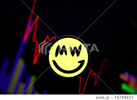 Grin GRIN Cryptocurrency. coin growth chart on the exchange, chart 78799653