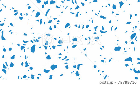 Chaotic blue spots on a white background, grunge background Chaotic blue spots on a white background, grunge background 78799716