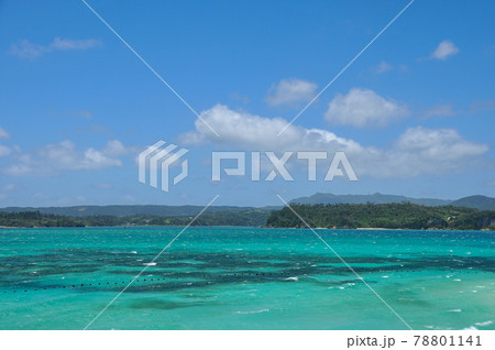 古宇利島のとても美しいビーチ 古宇利島のとても美しいビーチ 78801141