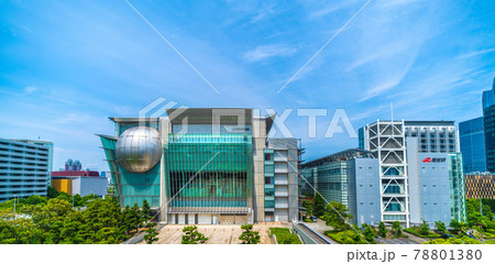 日本の東京都市景観　日本科学未来館などを望む 78801380