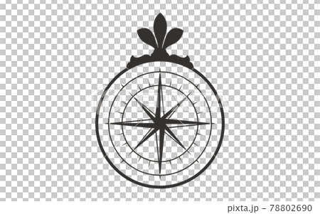 簡單的複古指南針 78802690