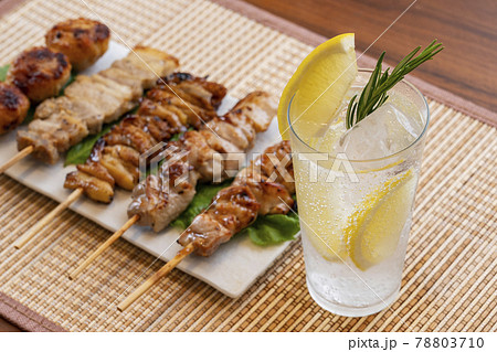 焼鳥 焼き鳥 レモンサワー 焼鳥 焼き鳥 レモンサワー 78803710