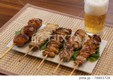 焼鳥 焼き鳥 ビール 焼鳥 焼き鳥 ビール 78803726