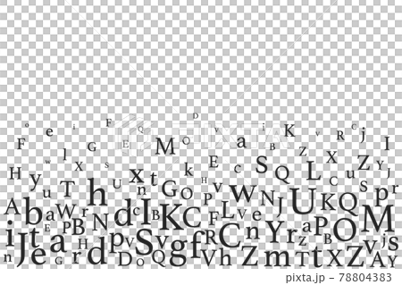 英文英文大寫和小寫字母語言AI矢量素材插圖 78804383