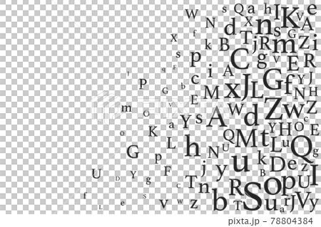 英文英文大寫和小寫字母語言AI矢量素材插圖 英文英文大寫和小寫字母語言AI矢量素材插圖 78804384