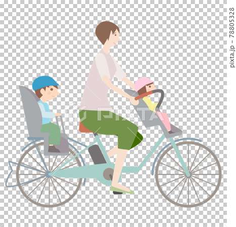 Electric bicycle child seat before and after children Electric bicycle child seat before and after children 78805328