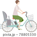 電動自転車　チャイルドシート 78805330