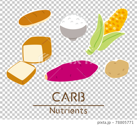 碳水化合物含量高的食物的插圖 78805771