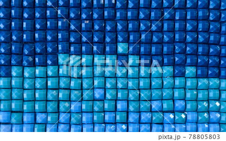 Close-up, colorful square diamond embroidery bright. Hobbies and entertainment. 78805803