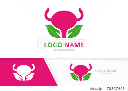 Vector organic bladder logo combination. Urinary tract logotype design template. Vector organic bladder logo combination. Urinary tract logotype design template. 78807403