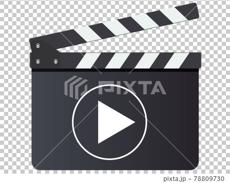 カチンコ　再生マーク 78809730