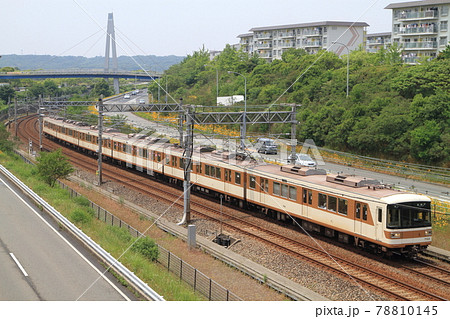 兵庫県神戸市 学園都市付近を走る神戸市営地下鉄7000形 兵庫県神戸市 学園都市付近を走る神戸市営地下鉄7000形 78810145