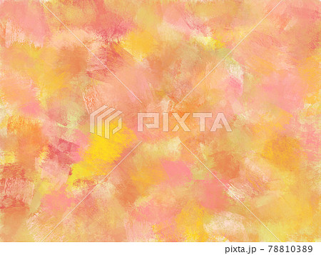 暖かい色のペイント背景のイラスト素材 7103