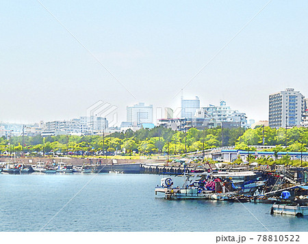 街の風景 グリーンロード 78810522