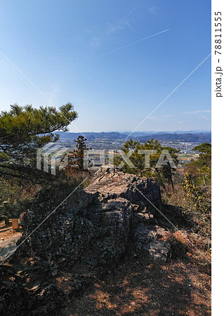 栃木県/ 天狗岩（唐沢山城）からの風景 78811555