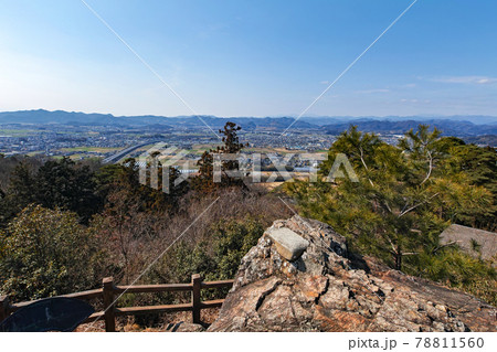 栃木県/ 天狗岩(唐沢山城)からの風景 栃木県/ 天狗岩(唐沢山城)からの風景 78811560