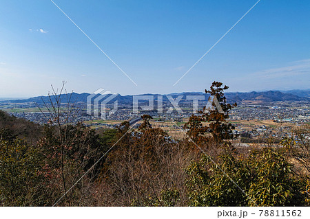 栃木県/ 天狗岩(唐沢山城)からの風景 栃木県/ 天狗岩(唐沢山城)からの風景 78811562