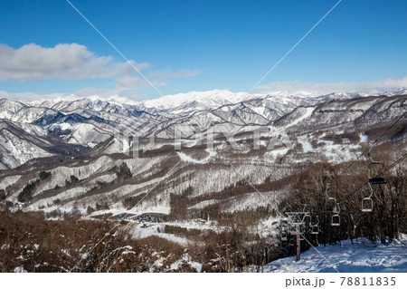 奥利根　小沢岳と水上高原スキー場 78811835