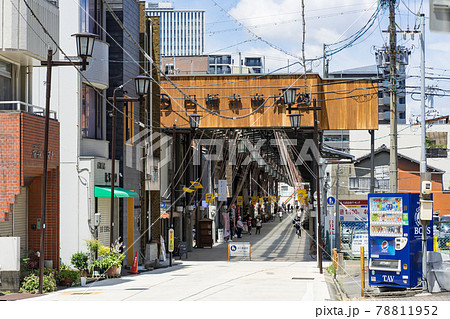 名古屋市西区 円頓寺商店街 入り口 東側 シンボルアーチ 名古屋市西区 円頓寺商店街 入り口 東側 シンボルアーチ 78811952