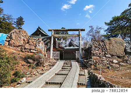栃木県/ 唐沢山城 ・本丸・石垣　 続日本100名城 78812854