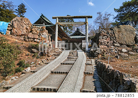 栃木県/ 唐沢山城 ・本丸・石垣　 続日本100名城 78812855
