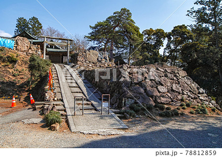 栃木県/ 唐沢山城 ・本丸・石垣　 続日本100名城 78812859