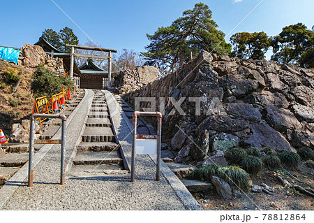 栃木県/ 唐沢山城 ・本丸・石垣　 続日本100名城 78812864