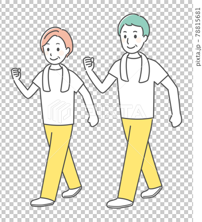 行走 步行 走路 78815681