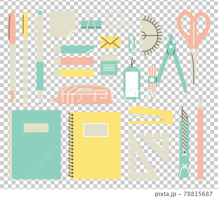 文具 書寫工具 矢量 78815687