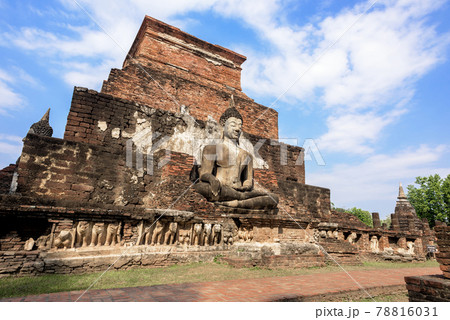 Sukhothai historical park 78816031
