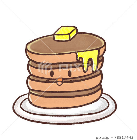 R もっとメルヘンなケーキ屋さん パンケーキ のイラスト素材